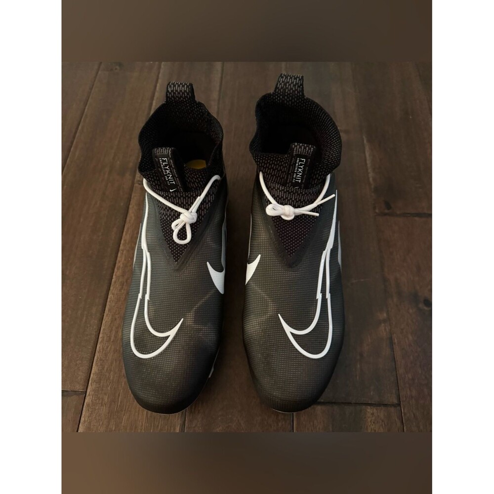Nike Alpha Menace Elite 3 Football Cleats Black Size 15 NWOT